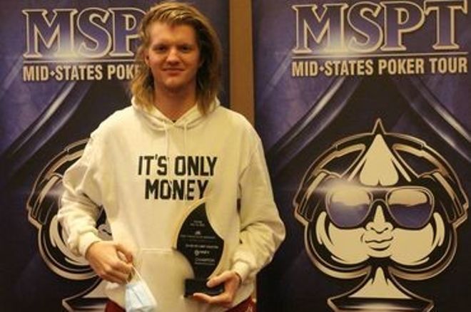 21-åriga Landon Tice vinner MSPT Venetian $ 1100 Main Event 2020 (201 529 $)